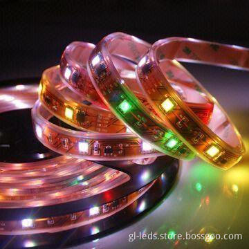 Waterproof Flexible LED Strips with 3M Tape Back Strip and Easy to Install